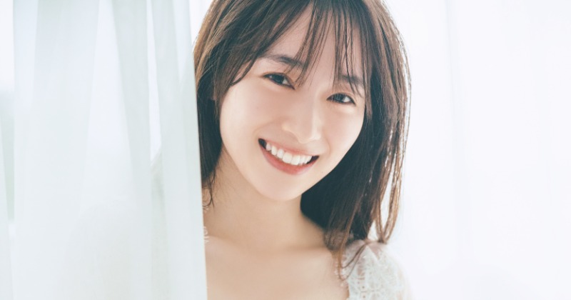 櫻坂46守屋麗奈、純白の初ランジェリーカット公開 レースの