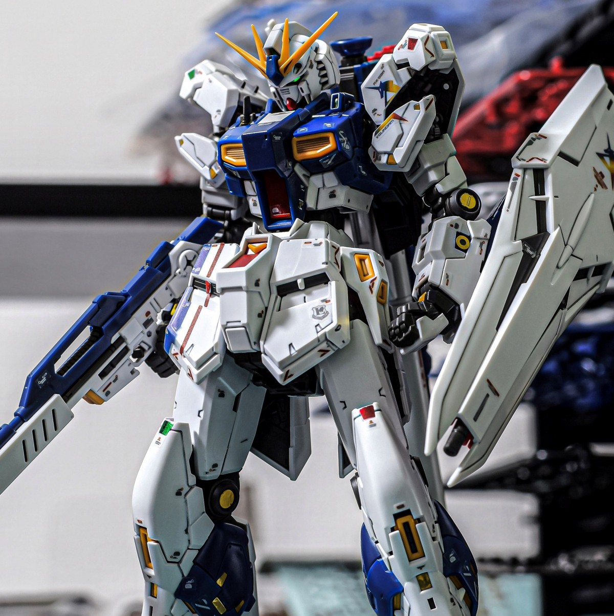 ガンプラ確認用写真♡ 画像・写真 | “福岡のνガンダム”に出会った感動をガンプラで「立像見て