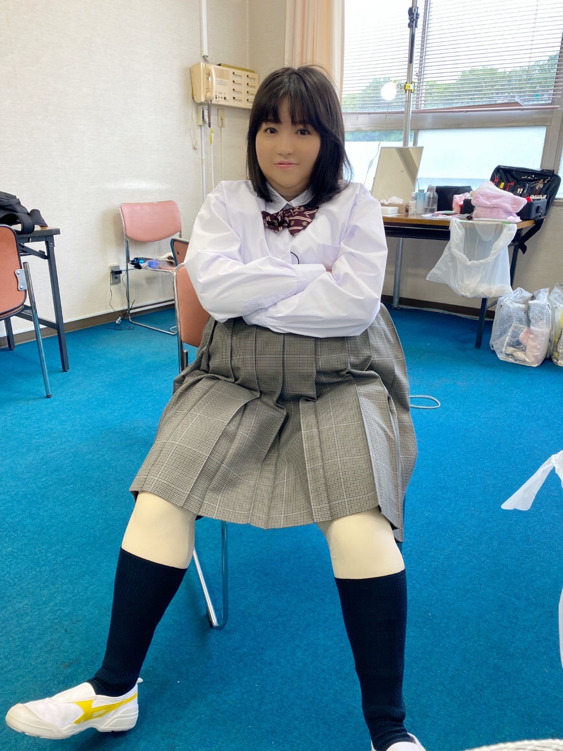 大原優乃　制服 画像・写真 | 大原優乃“50キロ増量”のぽっちゃり姿 「可愛い」と賛辞相次ぐ 2枚目 | ORICON NEWS