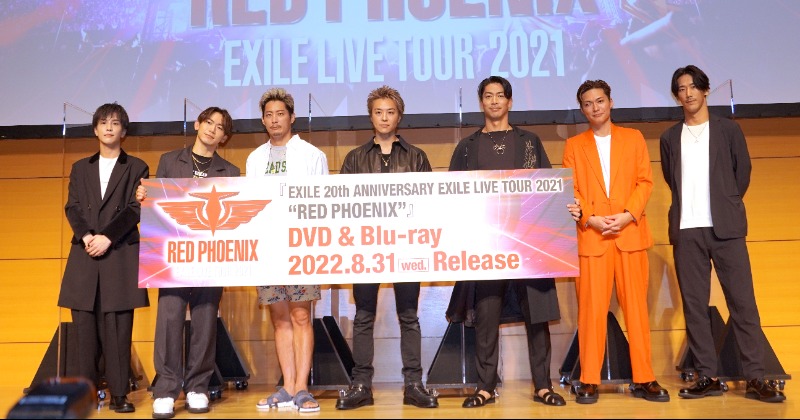 EXILE TAKAHIRO『“RED PHOENIX”』は「青春感が強いライブ」 | オリコン