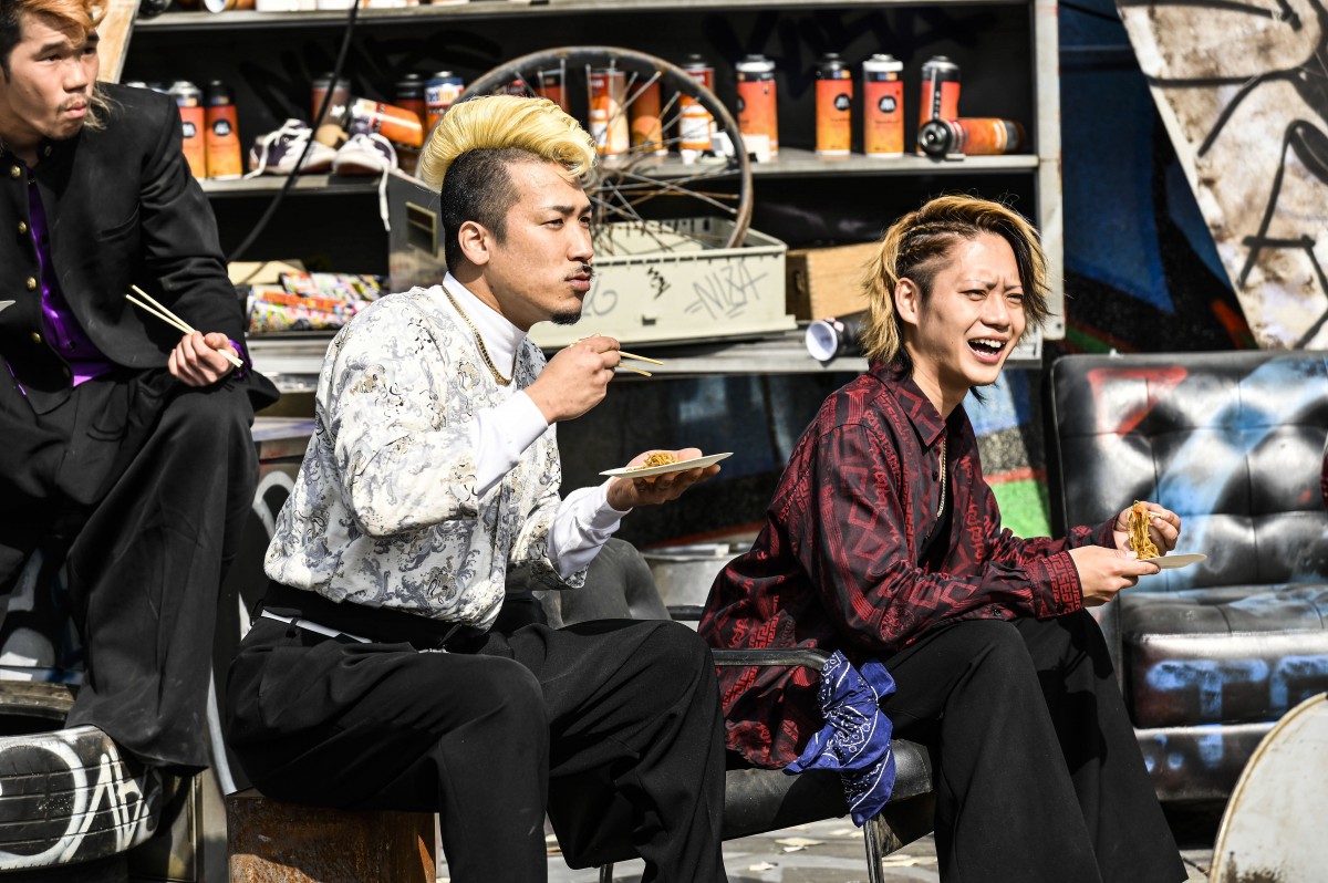 画像・写真 | 『HiGH&LOW』青春真っただ中な鬼邪高メンバー、焼きそば 