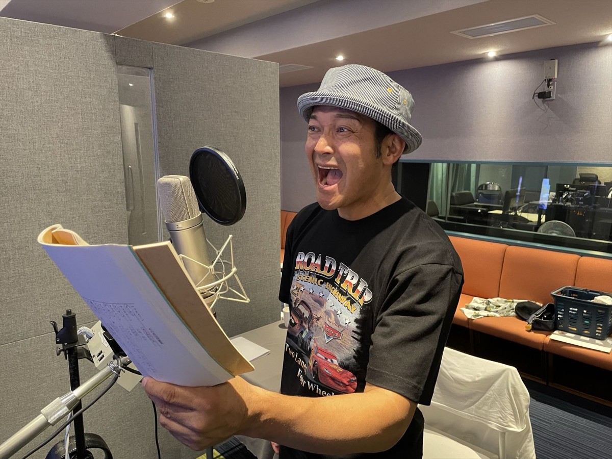 山口智充、『カーズ』メーター役続投 5年ぶりのアフレコ「すごく光栄」 | ORICON NEWS