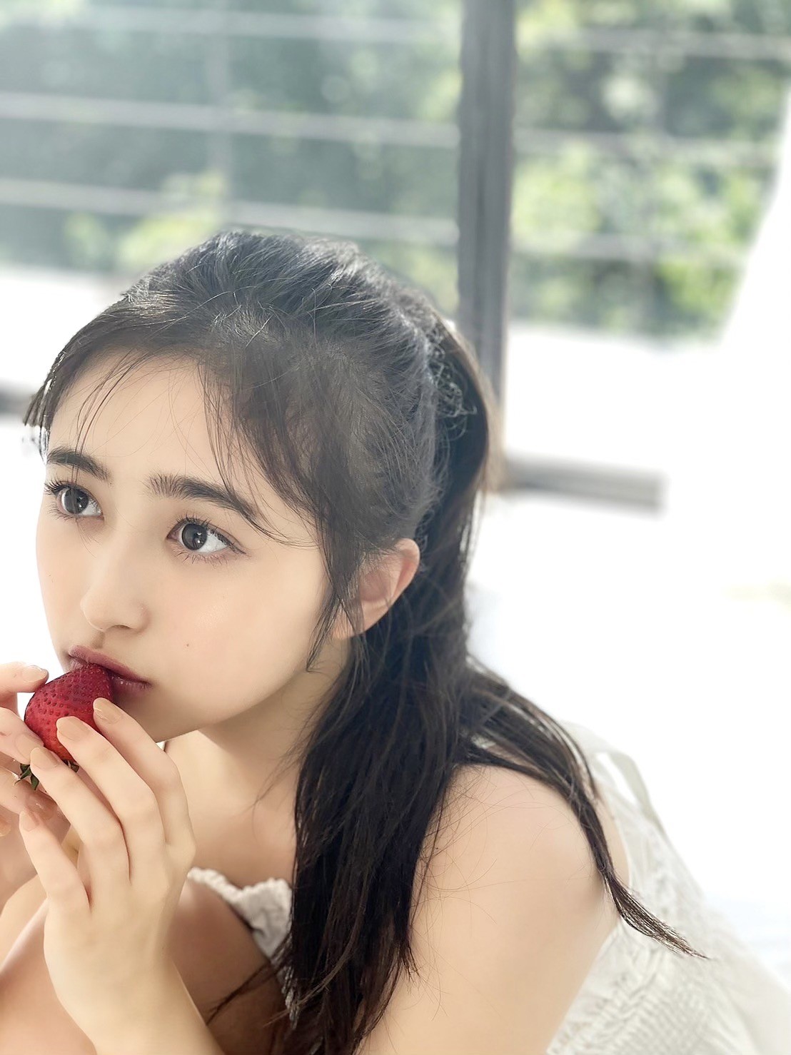 乃木坂46の新ミューズ”井上和、キュートな“イチゴ”カット公開