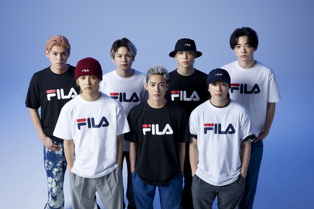 BE:FIRST、「FILA」ブランドアンバサダーに就任 コラボコレクションを