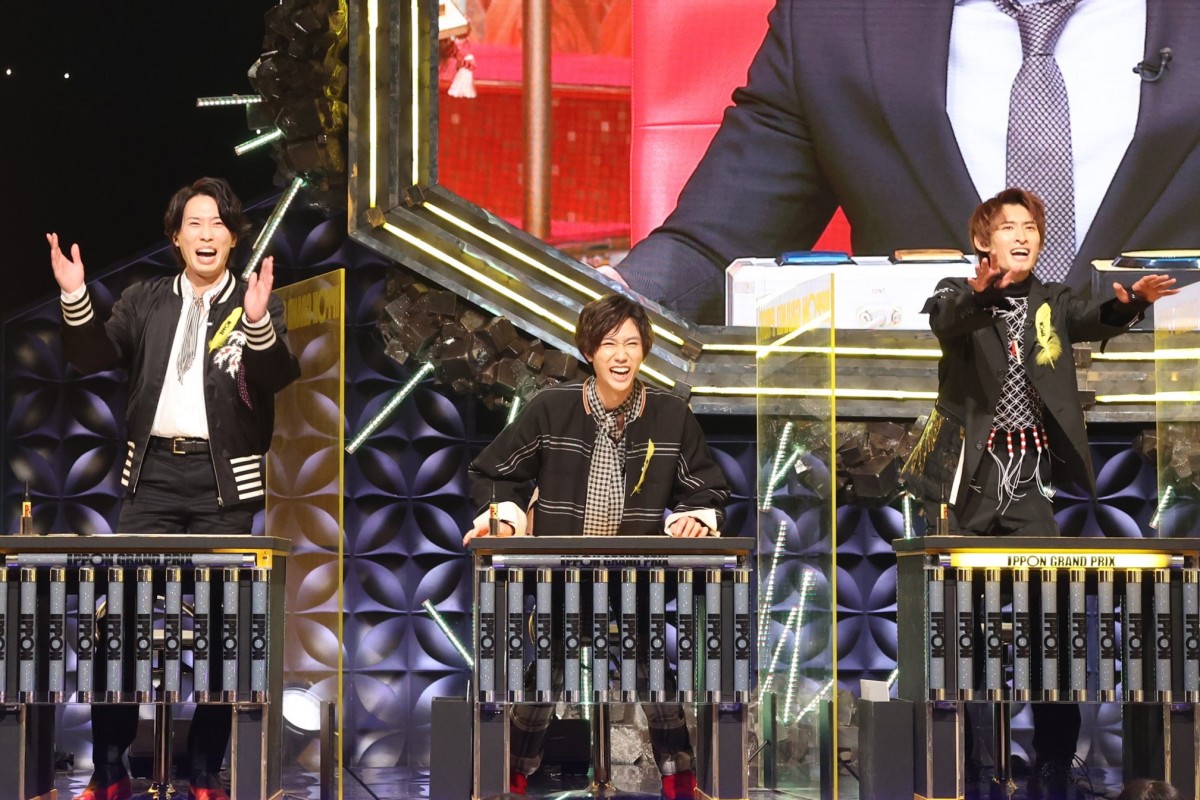 FNSラフ＆ミュージック】Snow Man向井・阿部・宮舘「生IPPON」に充実感