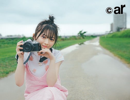 櫻坂46森田ひかる、プライベートカメラ持って雨上がりの川沿い散歩