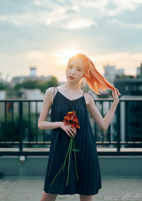 AKB48本田仁美、7年ぶり『ヤンマガ』で魅せる“大人の美しさ