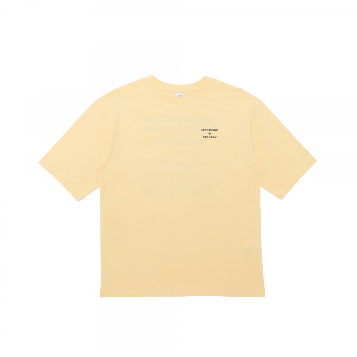 スターバックス PEANUTS スヌーピー Tシャツ ブルー S-M スターバックス PEANUTS スヌーピー Tシャツ ブルー S-M