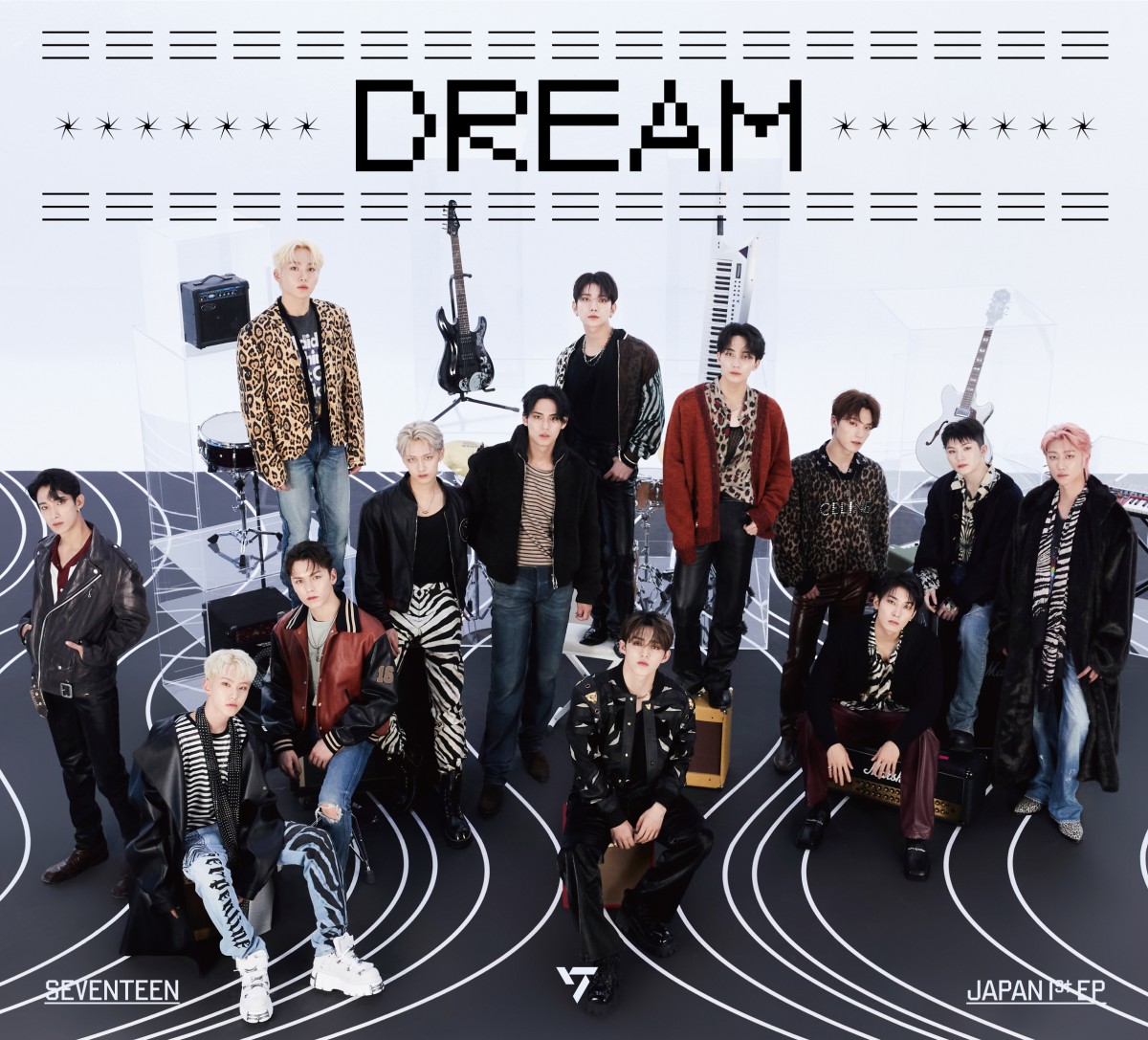 SEVENTEEN、日本初EP『DREAM』ジャケ写7種一挙公開 | オリコンニュース