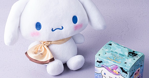 シナモロール GODIVA ぬいぐるみ アイドルグループに仮装したシナモロールたちが今年のハロウィン