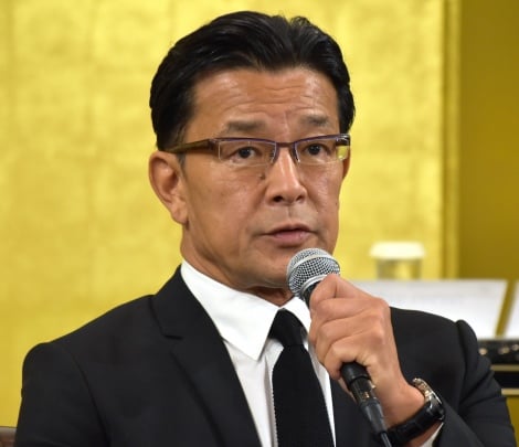 『RIZIN LANDMARK Vol.4 in NAGOYA』の対戦カード発表会見に登場した榊原信行 （C）ORICON NewS inc. 