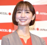 『成長企業と新しい日本をつくる。「ACCEL JAPAN」プロジェクト』始動発表会にゲストとして登場した篠田麻里子 （C）ORICON NewS inc. 