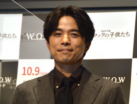 WOWOW『連続ドラマW シャイロックの子供たち』完成披露試写会に登場した井ノ原快彦 （C）ORICON NewS inc. 