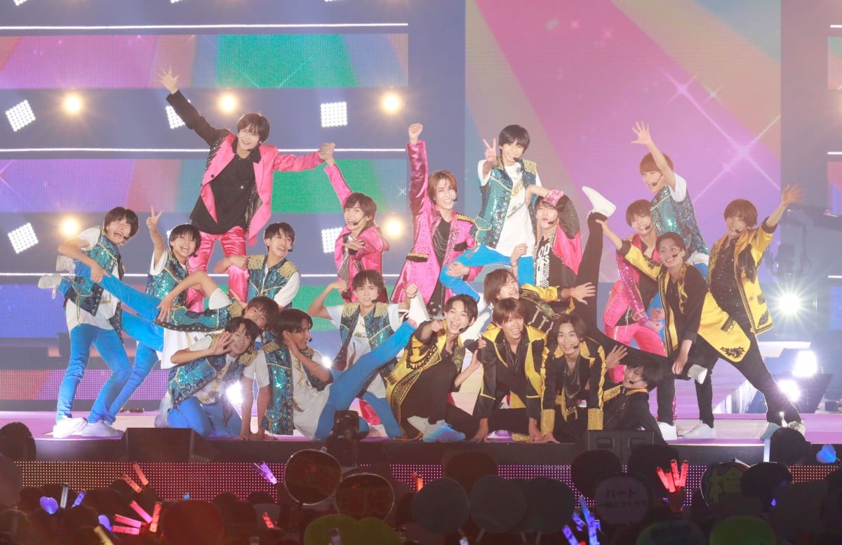 少年たち  初日A席  9/11夜 少年忍者、念願の初単独横アリ公演 2日間で4万5000人動員【詳細