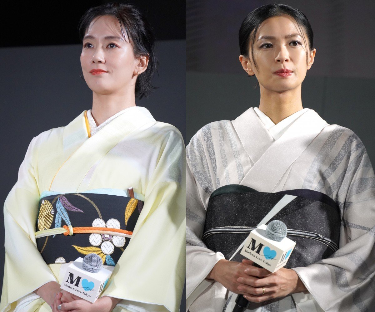 榮倉葵 画像・写真 | 水川あさみ＆榮倉奈々、艶やかな着物姿で登場 “糠”トークで盛り上がる「マイラブです」 1枚目 | ORICON NEWS
