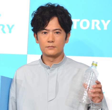 「〜みんなのボトルを、みらいへ！〜生まれ変わって、次の人に届くペットボトルポスト 記者発表会」に出席した稲垣吾郎 （C）ORICON NewS inc. 