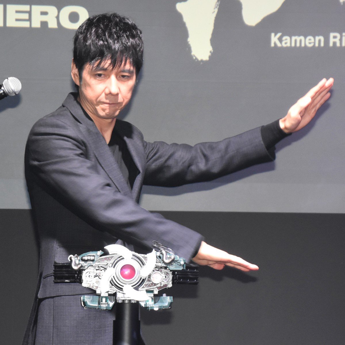 画像・写真 | 西島秀俊『仮面ライダーBLACK SUN』変身ポーズ生披露「夢