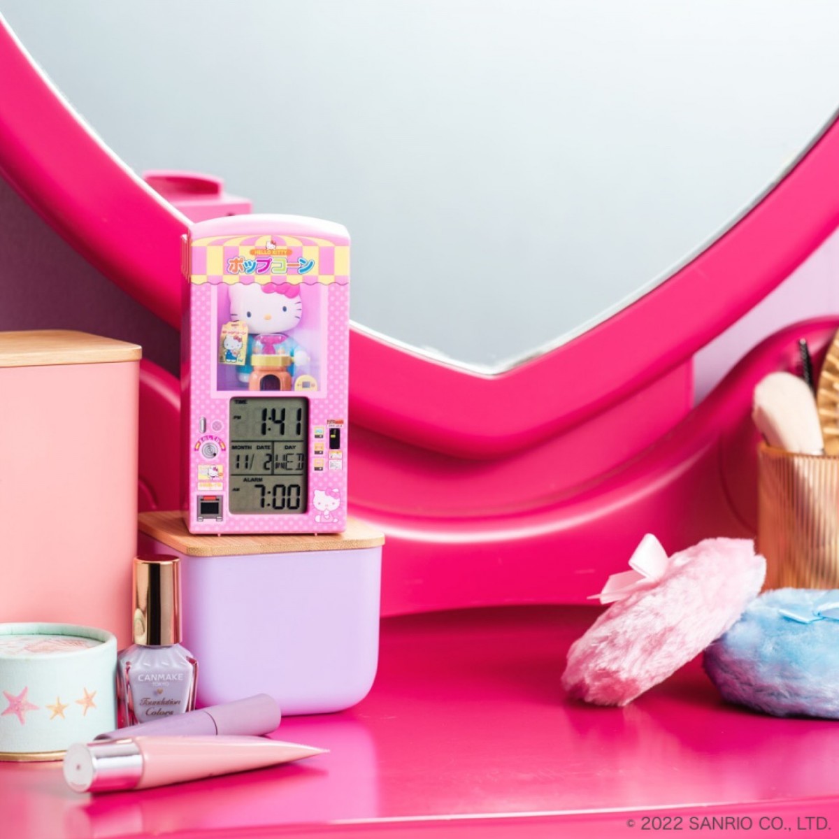 SANRIO　サンリオ　HELLO　KITTY　ハローキティ　目覚まし時計　新品 imgrc0071524312.jpg