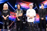 wYOSHIKI SUPERSTAR PROJECT Xxohi4l()ÖB(Ba)AYOSHI(Vo)A㋱(Dr)A⌳(Gt)(C)NTV (C)ORICON NewS inc. 