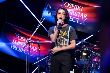 YOSHI(Vo)=wYOSHIKI SUPERSTAR PROJECT Xxohi(C)NTV (C)ORICON NewS inc. 