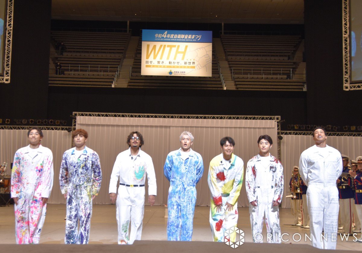 GENERATIONS『自衛隊音楽まつり』にサプライズ登場 「チカラノカギリ