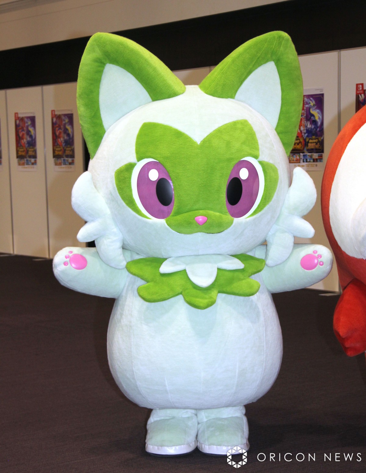 画像・写真 | 話題の新ポケモン「ニャオハ」立つ！記者驚き 新種3匹が