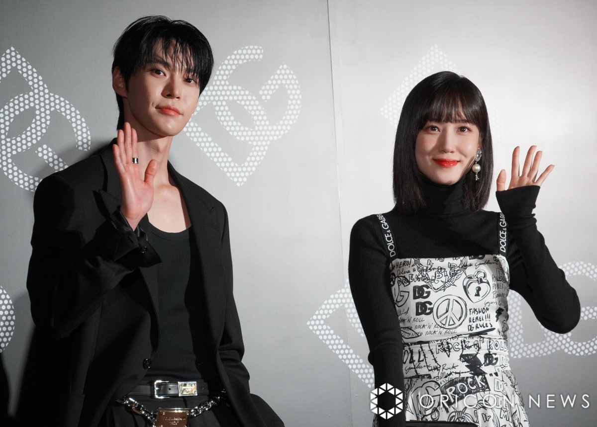 NCTドヨン、オールブラックコーデで圧巻のスタイル ドルガバの