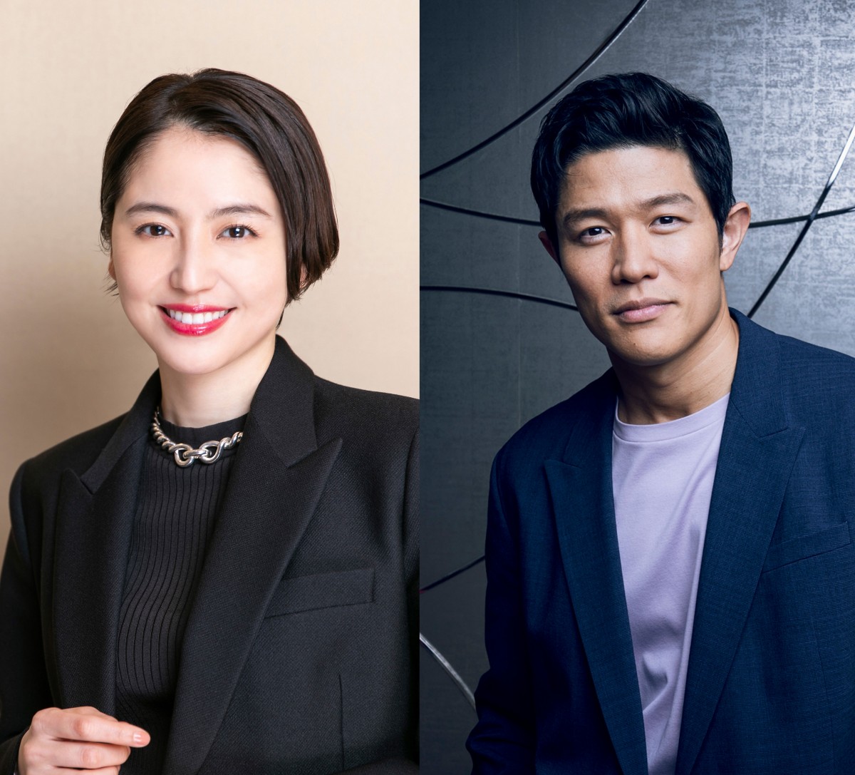 エルピス』長澤まさみ＆鈴木亮平、笑顔の2ショット公開に反響