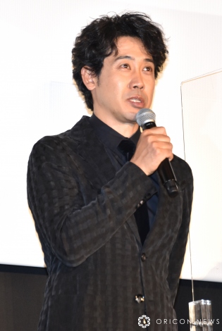 映画『月の満ち欠け』の公開前夜祭舞台あいさつに登壇した大泉洋 （C）ORICON NewS inc. 