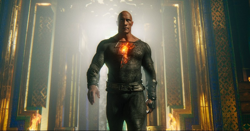 ブラックアダム』ドウェインの驚異のマッチョボディを拝める特別映像