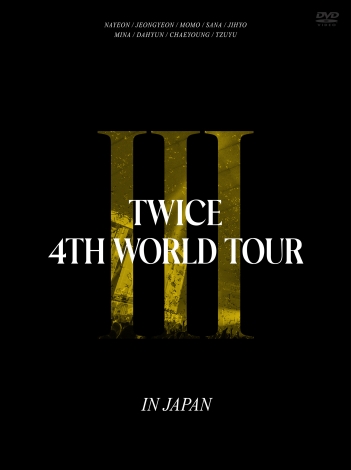 TWICECuDVD/Blu-raywTWICE 4TH WORLD TOUR 'III' IN JAPANxDVD 
