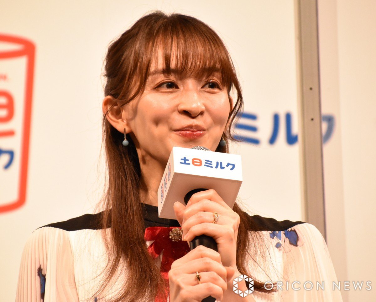 田中理恵、第2子妊娠後初イベントで笑顔「5ヶ月になりました」 辻希美も祝福 | ORICON NEWS