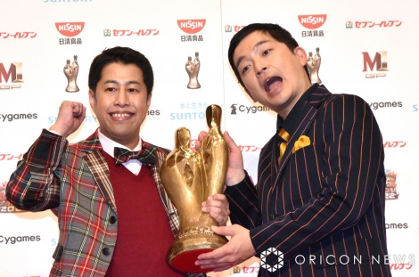 『M-1グランプリ2022』で優勝したウエストランド（左から）井口浩之、河本太 （C）ORICON NewS inc. 