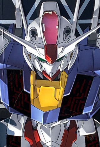 『機動戦士ガンダム 水星の魔女』（写真はお台場にて撮影） 