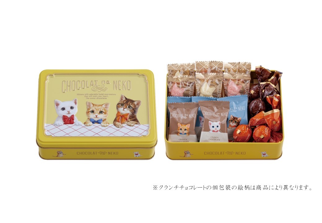 画像・写真 | 【2023年バレンタイン】缶もチョコも猫まみれ！モロゾフ