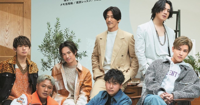 三代目JSB、最高に熱い絆と最強にクールな表情を披露 『anan』7人表紙