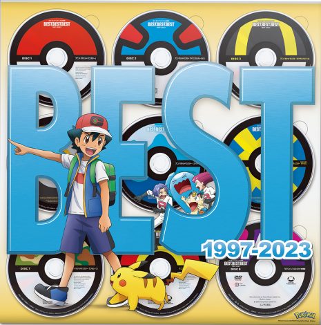 w|PTVAj BEST OF BEST OF BEST 1997-2023xSY(8CD+DVD+؃pbP[Wdl)(8CD+Blu-ray+؃pbP[Wdl)(C)NintendoECreaturesEGAME FREAKETV TokyoEShoProEJR Kikaku(C)Pokemon 