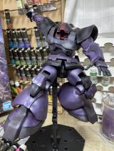 『箱絵ドム』制作工程（11/22枚）　制作・画像提供／前多ミライ氏 （C）創通・サンライズ 