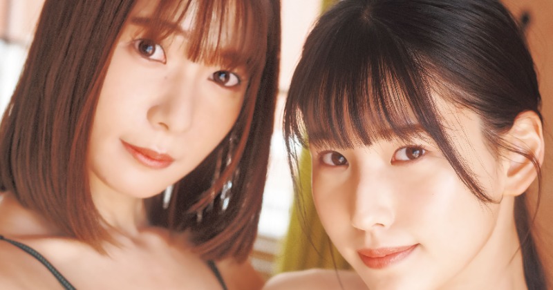 2i2森嶋あんり＆奥ゆい、百合っぽさ感じさせる“姉妹グラビア