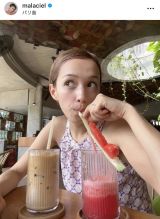 �o���ł̗l�q�𓊍e�������[�K��䝈����@�i�ʐ^�̓C���X�^�O�������j 