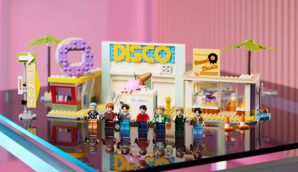 【BTS】セット レゴ、BTSへのトリビュート“大人向けレゴ”発売 大ヒット曲「Dynamite