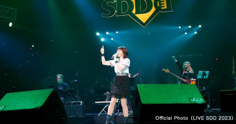 森高千里、サプライズ登場で1万人どよめき 飲酒運転撲滅へ美脚あらわに