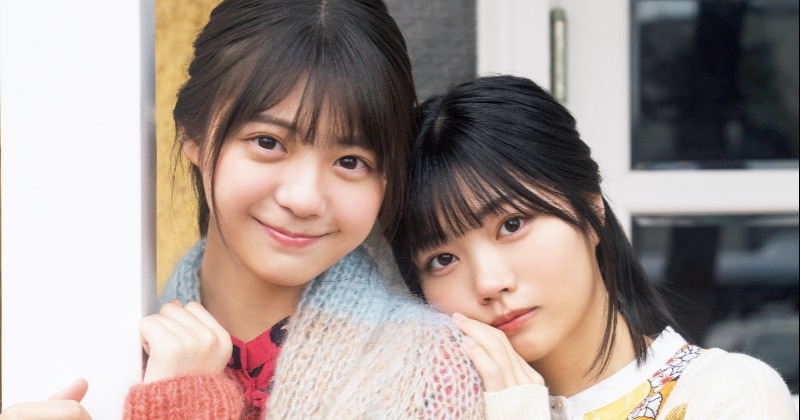 乃木坂46”5期生仲良しコンビ“中西アルノ＆冨里奈央、初ペアグラビアは