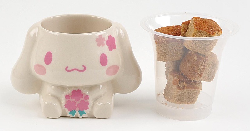 ポムポムプリン＆シナモロールの陶器カップ入りブラウニー発売