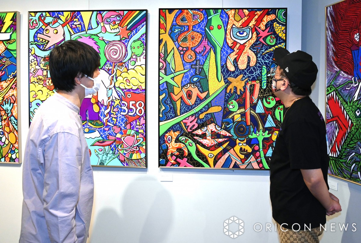 久保田晃二、【潮騒】、希少な額装用画集画、新品高級額 額装付、状態良好 画像・写真 | とろサーモン久保田、“芸術家”として後輩の個展を絶賛 77