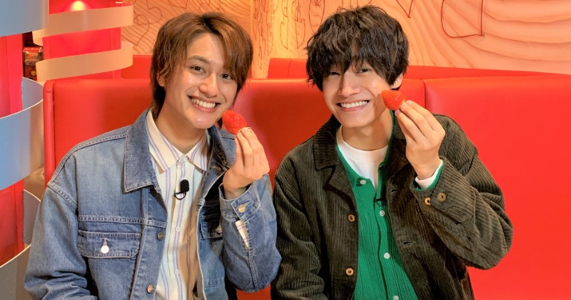 Aぇ! group小島健＆佐野晶哉“こじまさや”食べ放題ロケを漫喫 スタジオ