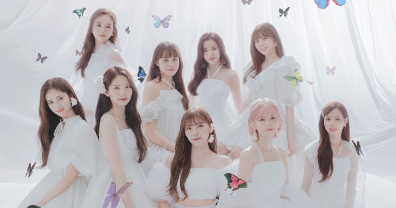 NiziU、新曲「Paradise」MV公開 全員黒髪ぱっつん&ピンク衣装の