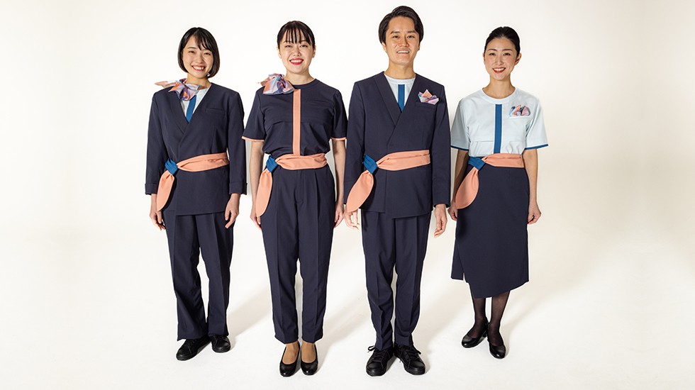 ANAの国際線新ブランド『AirJapan』サービス発表 客室乗務員の制服は