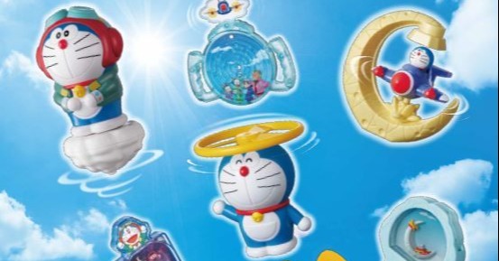 ハッピーセット『ドラえもん』3・17から期間限定発売 おもちゃなど全6