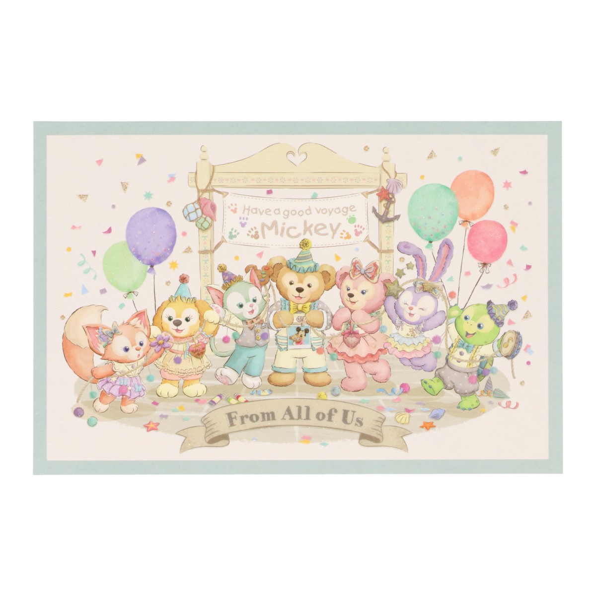 TDR40周年、ダッフィー＆フレンズの記念グッズ・メニューを展開